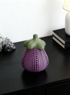 简约现代植物造型树脂桌面摆件