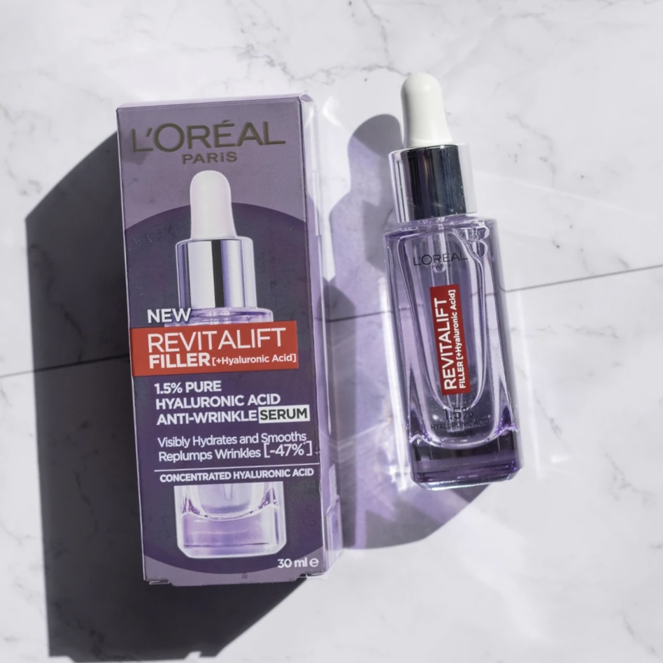 【保税仓】LOreal欧莱雅玻尿酸精华液30ml补水保湿提亮期效24.11