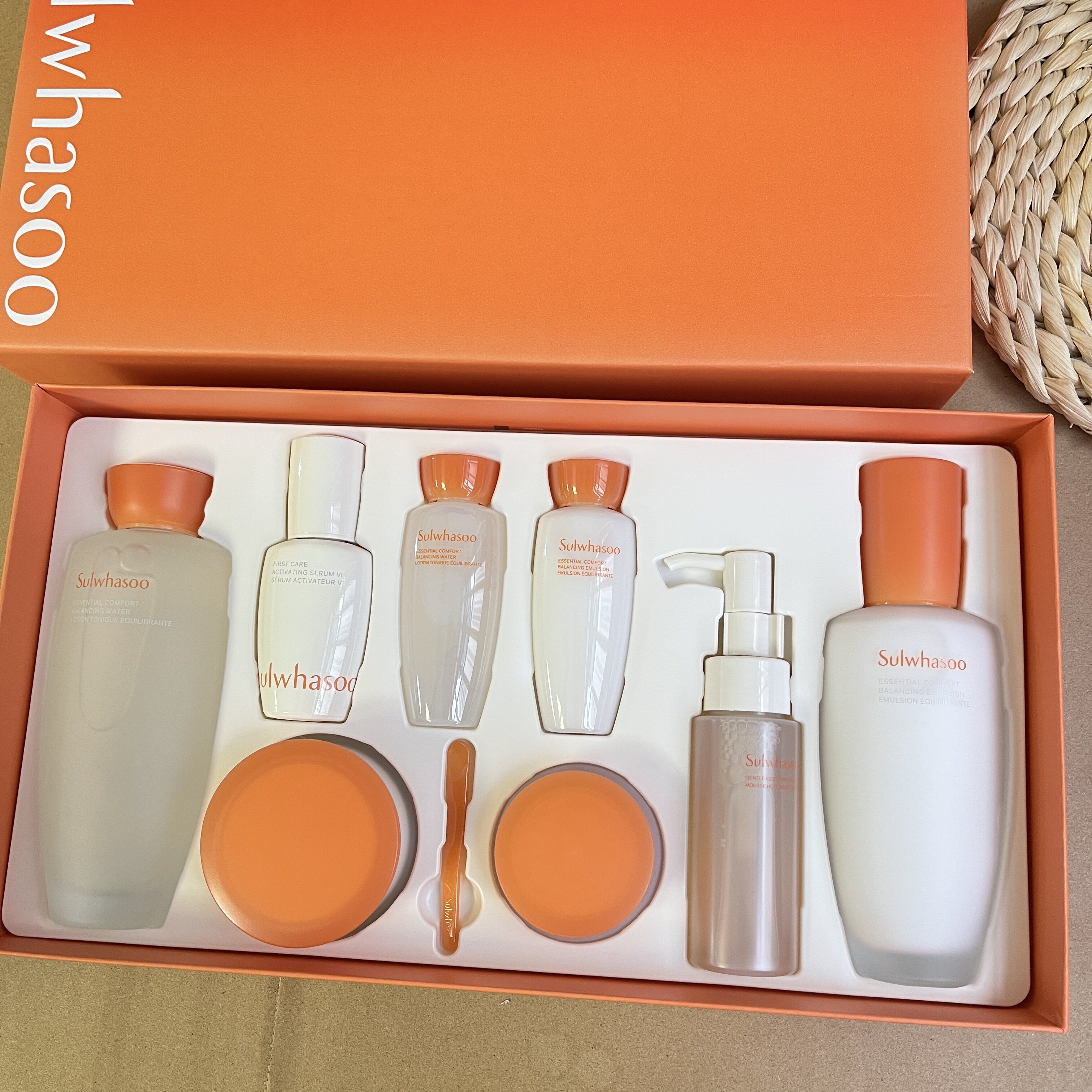 雪花秀面部护理套装八件套补水保湿紧致淡化细纹正品套盒