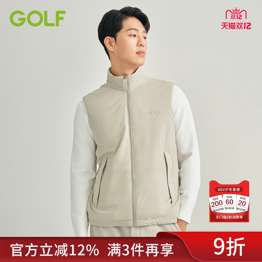GOLF男士马甲背心25新款防风保暖