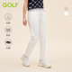 百搭运动裤 GOLF高尔夫女士休闲裤 时尚 抗皱舒适直筒长裤 女 春秋季