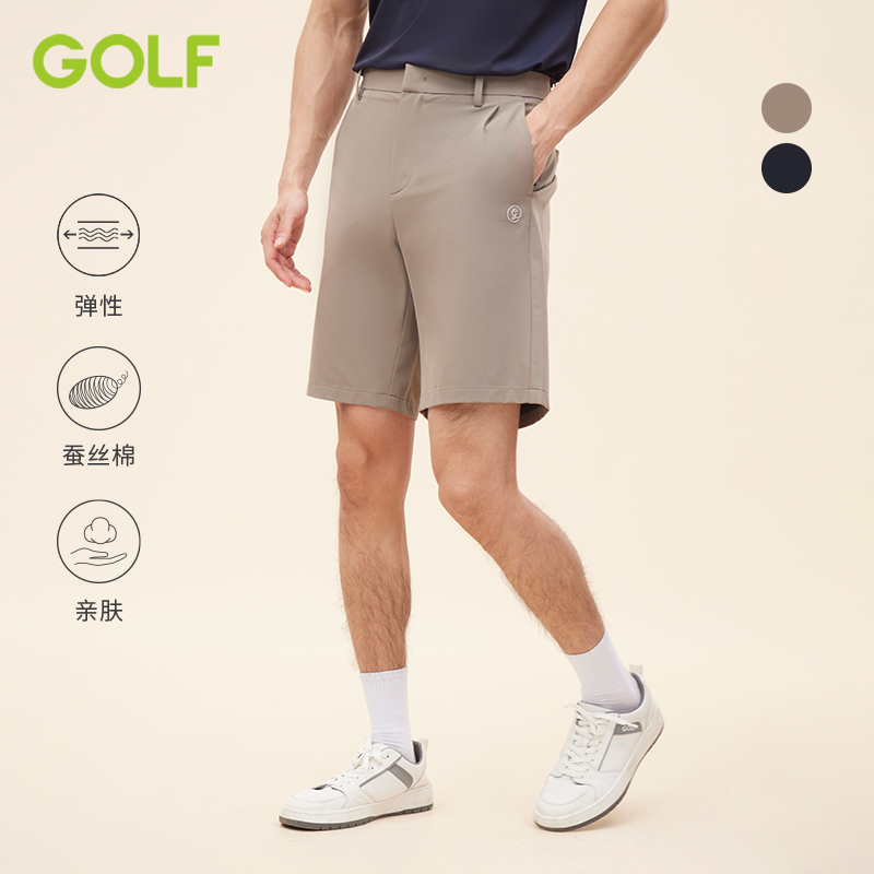 GOLF男士直筒休闲短裤五分裤