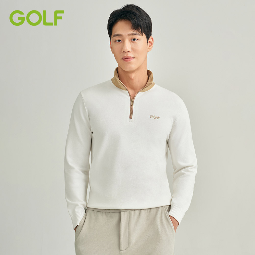 GOLF高尔夫拉链毛衫男25秋冬新款亲肤保暖羊毛打底衫长袖休闲毛衣,男装,针织衫/毛衣,淘宝优惠券,粉丝福利购,淘宝优惠卷