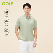 t恤男体恤衫 GOLF 速干透气翻领时尚 短袖 高尔夫休闲polo衫 男夏季