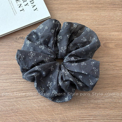 洋气百搭小雏菊薄纱大肠发圈