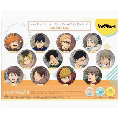 【日谷】次元汇日谷 排球少年One Fine Day集换式闪徽章盲盒12pcs