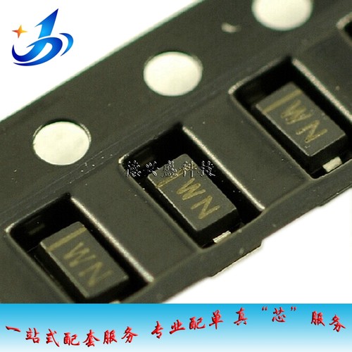 贴片 稳压二极管 BZT52C22 22V SOD-123 1206 丝印WN 5M MM1Z22