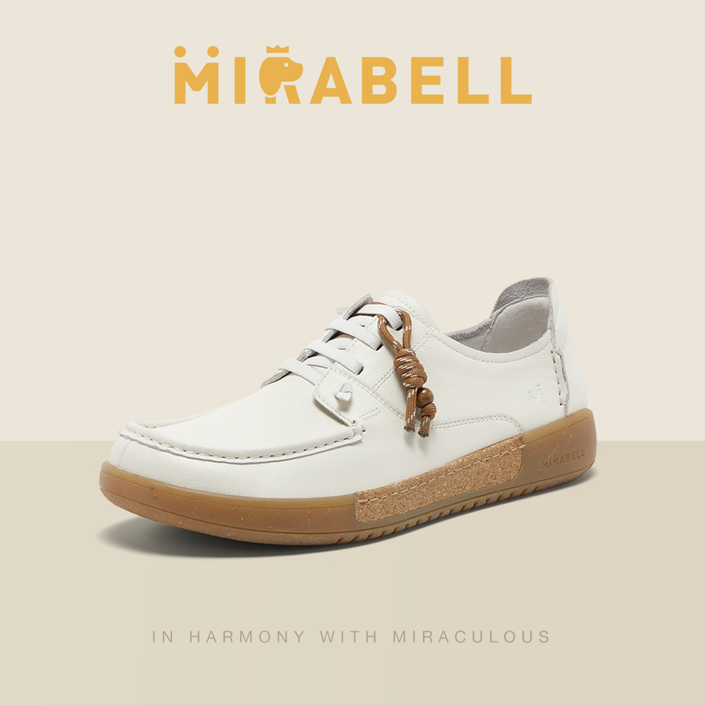 Mirabell2026春季商场同款简约男休闲鞋B7J11AM6