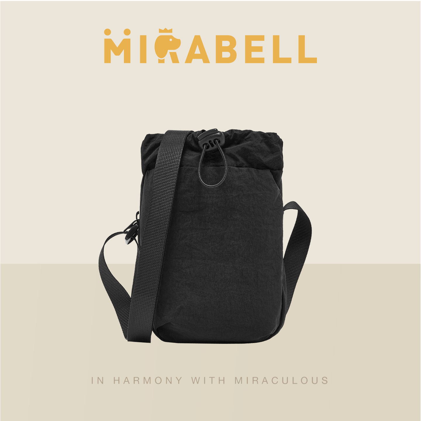 Mirabell2025秋季商场同款中性时尚斜挎包CRO45EX5