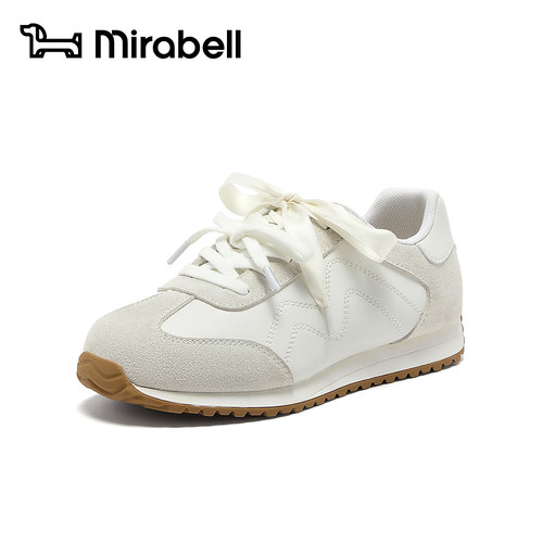 Mirabell2026春秋新款新年红童鞋商场同款儿童德训休闲鞋