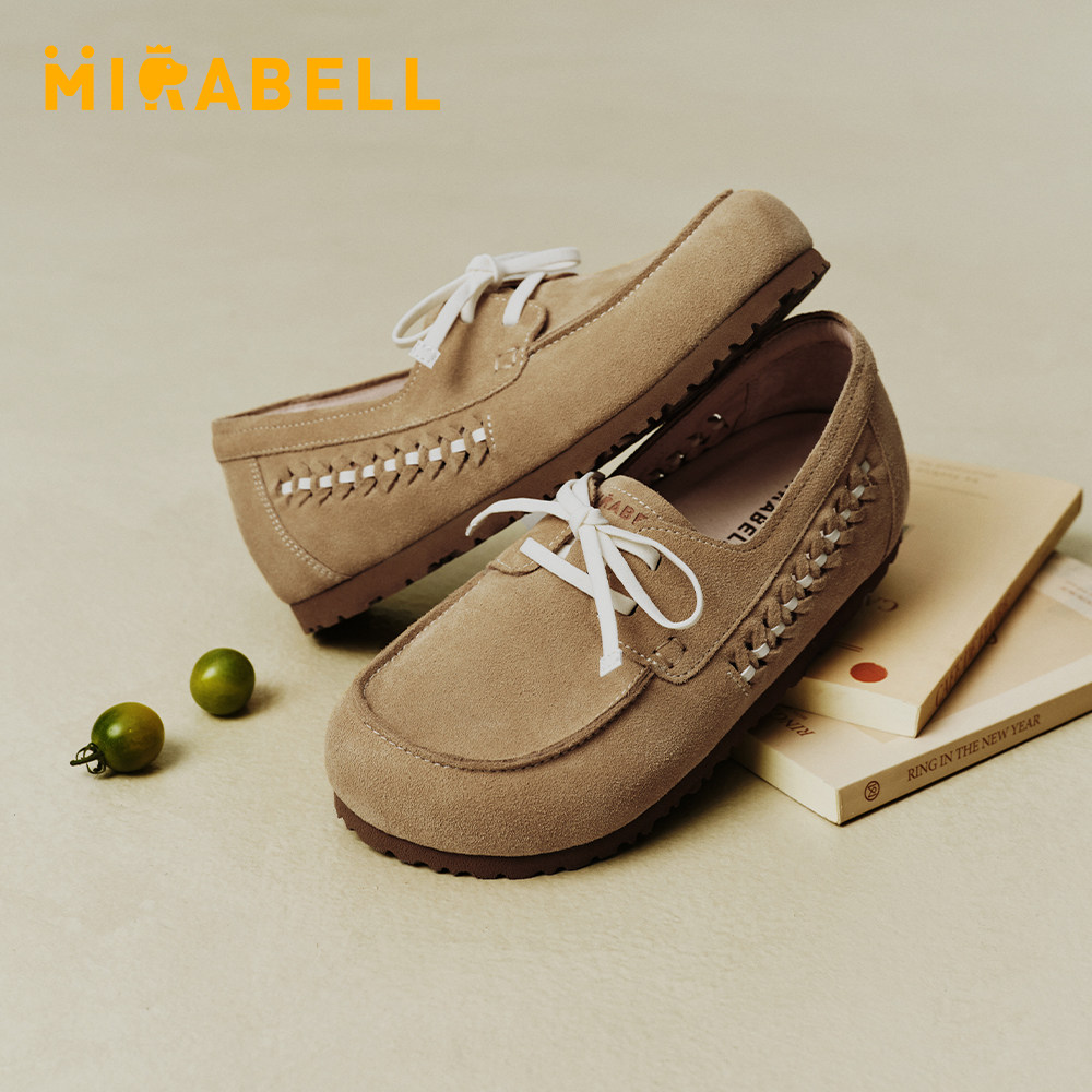 【自在周末】Mirabell2026春夏新款勃肯鞋女舒适休闲鞋B7L20AM6