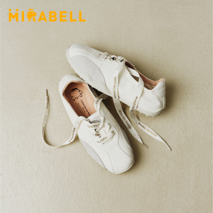 芭蕾舞女可外穿休闲鞋 新品 Mirabell2026春季 Q3F02AA6 银幻舞步