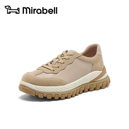 Mirabell2026秋季新款徒步鞋防滑厚底软皮户外通勤登山鞋HPN28CM6