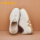 新款 小白鞋 女厚底德训鞋 奶油噗噗Mirabell美丽宝2025秋季 休闲鞋 女