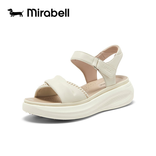 Mirabell美丽宝2026夏季新款软底舒适休闲百搭外穿沙滩鞋D5A01BL6