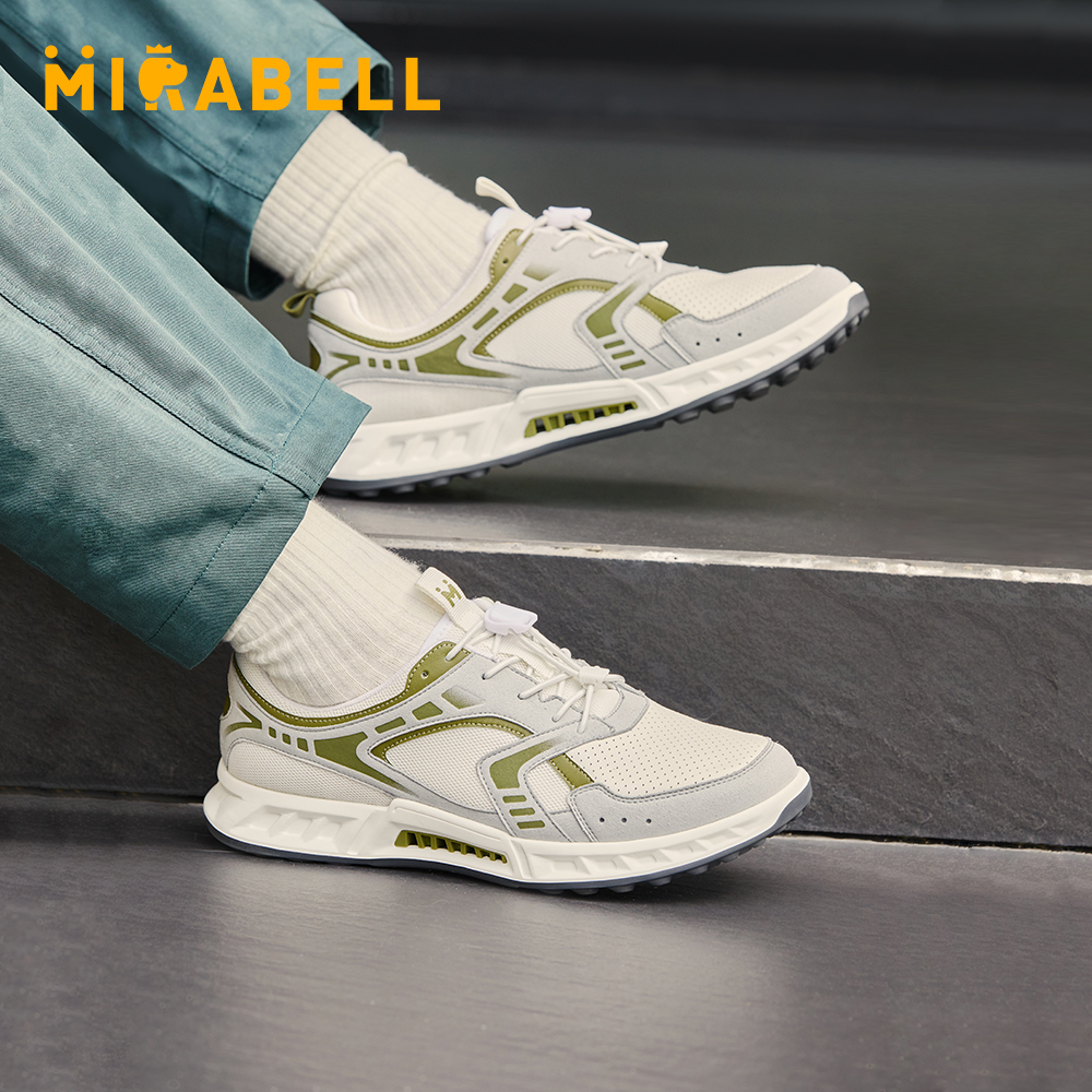 Mirabell/美丽宝2025春季新款简约舒适男休闲鞋A2X08AM5