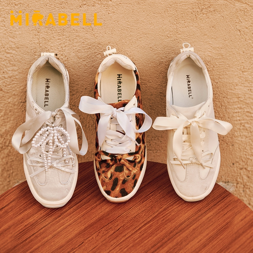 吉克隽逸同款蝴蝶芭蕾Mirabell美丽宝2025春秋款休闲鞋小香风女鞋