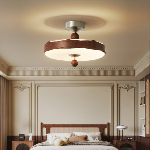 中古侘寂风卧室吸顶灯