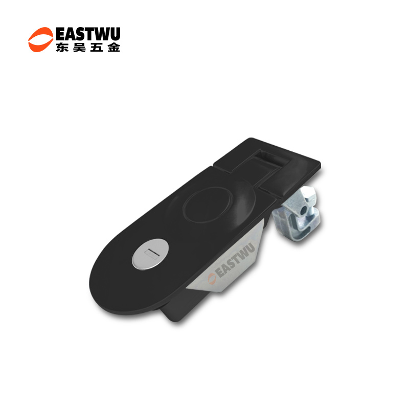 Eastwu皮卡大篷车改装车野营车 车厢后盖杠杆锁 工具箱平面按钮锁