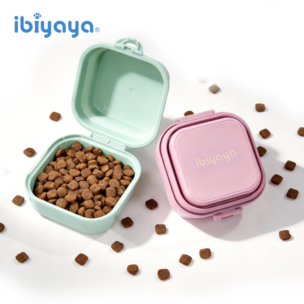 Ibiyaya依比呀呀宠物狗狗外出食盒猫粮碗饮水碗FP0021