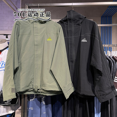 阿迪达斯三叶草男子街头梭织外套