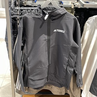 训练跑步户外连帽夹克IX1490 这个破adidas阿迪达斯男子运动服时尚