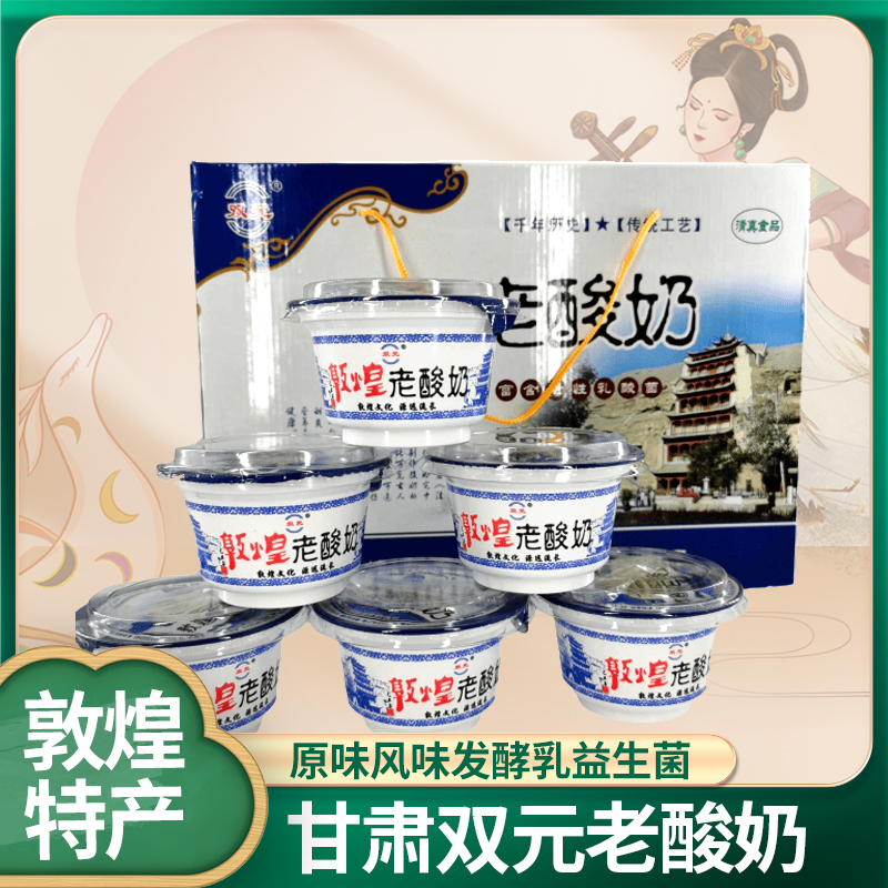 甘肃敦煌特产风味发酵乳老酸奶