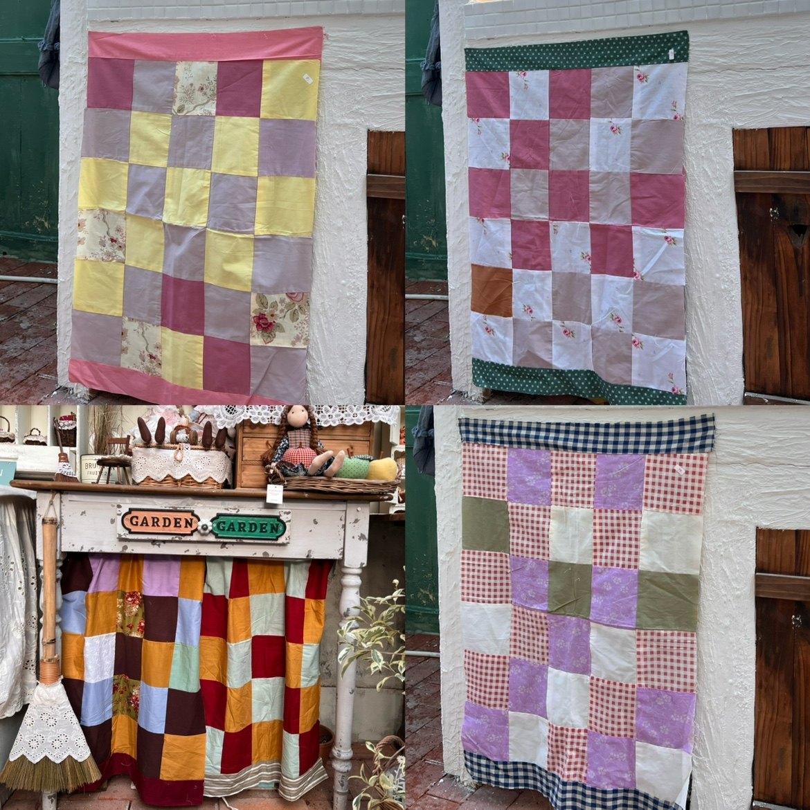 拼接布料窗帘装饰布拼接布碎花复古背景布做旧复古遮挡帘一物一拍,居家布艺,柜类遮挡帘,淘宝优惠券,粉丝福利购,淘宝优惠卷