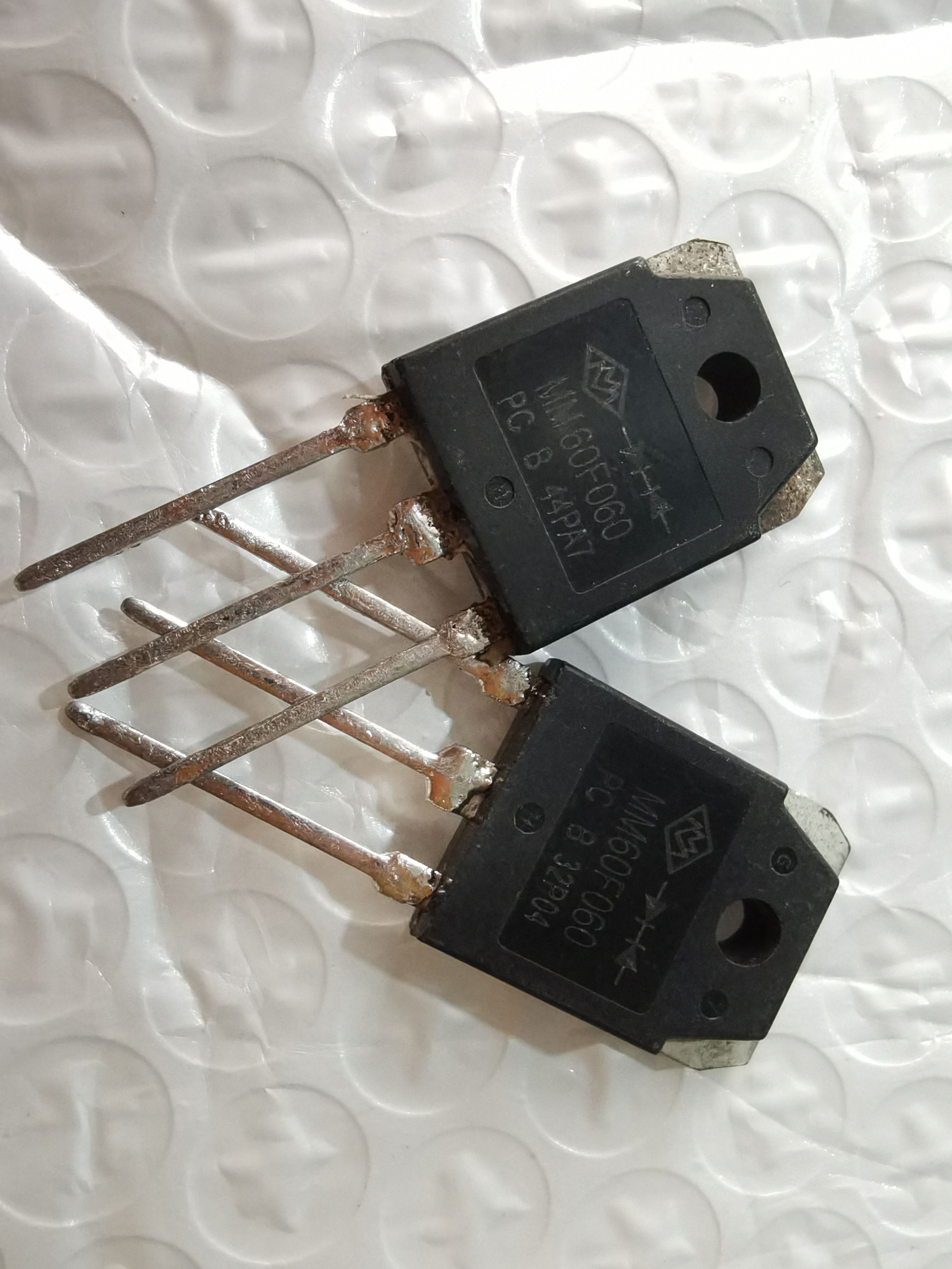 充电桩模块电源配件 MM60F060PC 原装拆机 60A600V 快恢复二极管