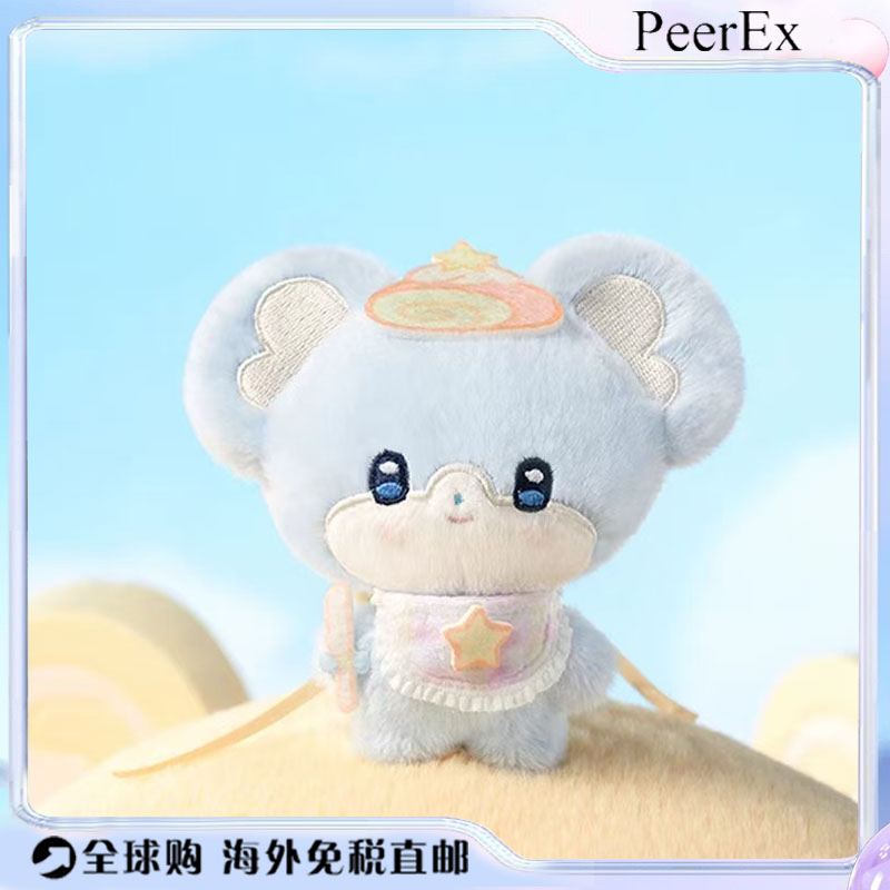 日本PeerEx可爱洛可可毛绒包挂件卡通钥匙扣挂饰送女生生日礼物