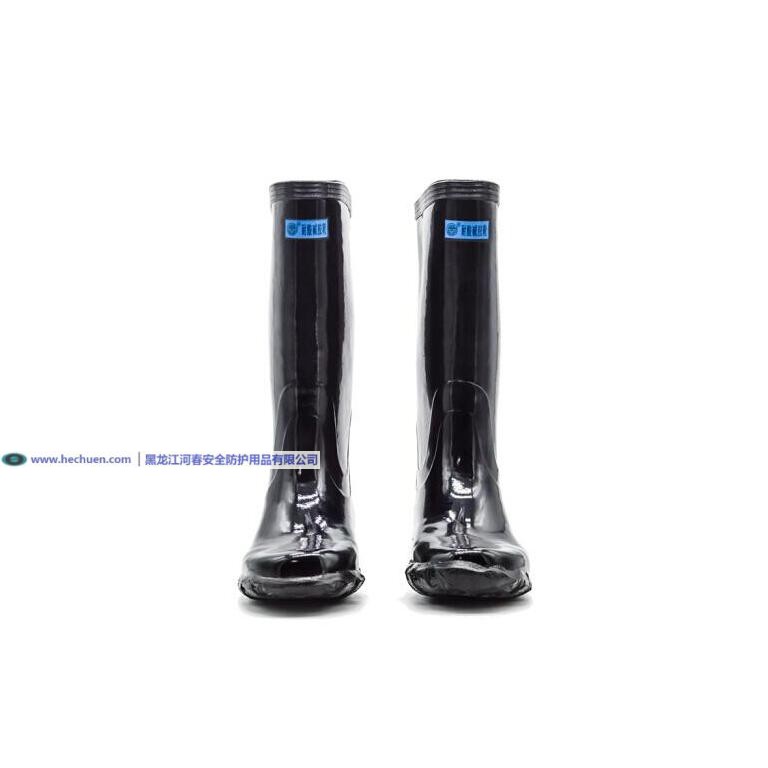 耐酸碱水靴防滑高筒耐磨雨靴劳保鞋 盛安牌