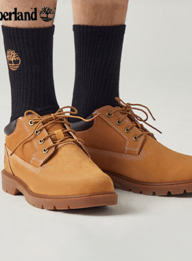 添柏岚官方大黄靴男鞋春秋户外休闲踢不烂徒步防泼水低帮靴A1P3L