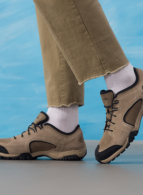 哥伦比亚男鞋春秋款户外轻便透气耐磨缓震登山徒步鞋休闲鞋DM11