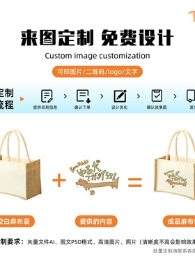 帆布包手提袋环保袋购物袋帆布袋个性定制一个起订
