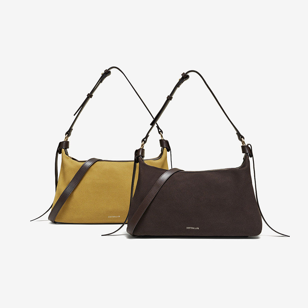 百思图2025冬季新款腋下包时尚简约通勤单肩斜挎包女JA267DX5,箱包皮具/热销女包/男包,腋下包,淘宝优惠券,粉丝福利购,淘宝优惠卷