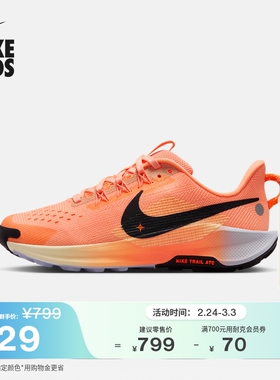 耐克小飞马大童户外跑步鞋春男女童NIKE PEGASUS TRAIL 5 FV5638