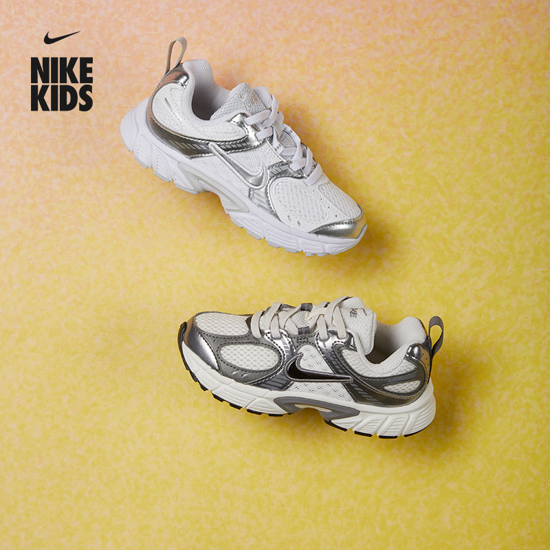 耐克幼童轻便透气运动鞋春季男女童时尚跑步NIKE V5 RNR HQ6412