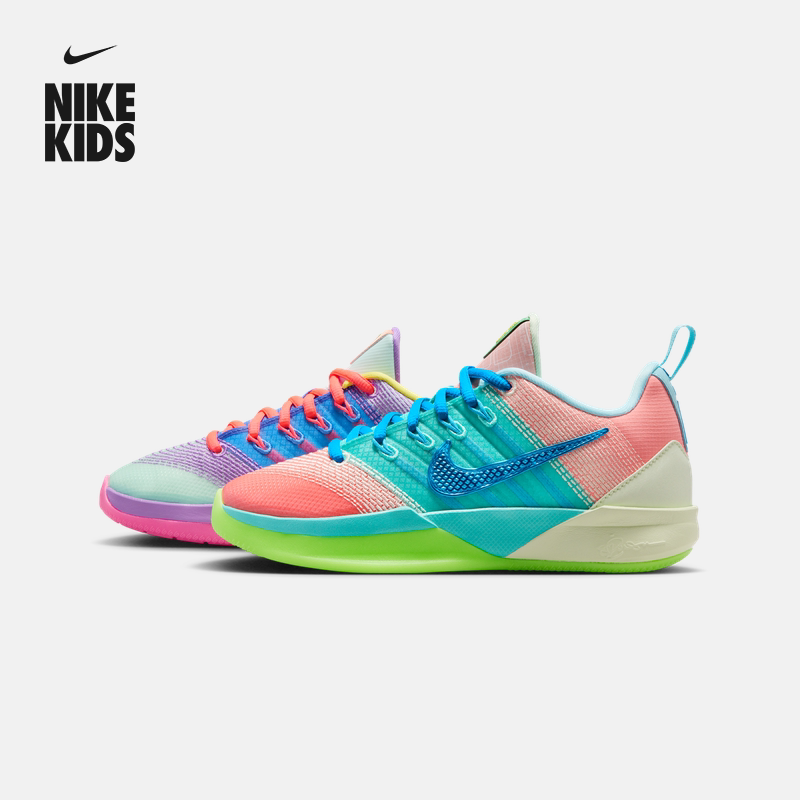 耐克萨布丽娜3大童实战篮球鞋春新款男女童NIKE SABRINA 3 IR3208