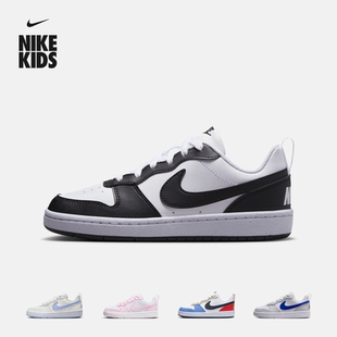 耐克酷菠萝大童平底运动鞋夏季男女童低帮板鞋NIKE COURT DV5456