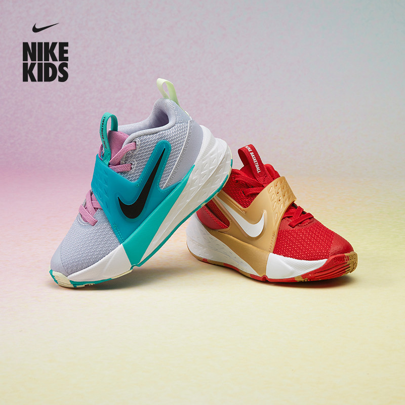 耐克幼童透气运动鞋春季男女童户外NIKE TEAM HUSTLE D 12 HF6280