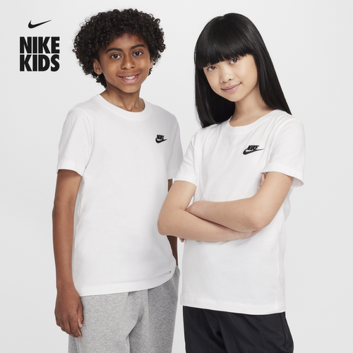 Nike耐克纯棉半袖大童短袖T恤
