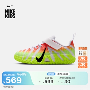 耐克莫兰特3幼童圣诞节实战篮球鞋 男女童NIKE IM8691 冬新款