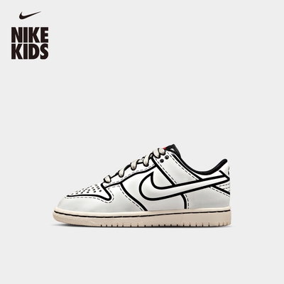 Nike耐克乐高联名Dunk幼童运动鞋