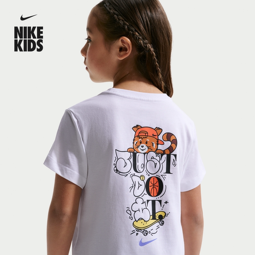 Nike耐克纯棉半袖幼童短袖T恤