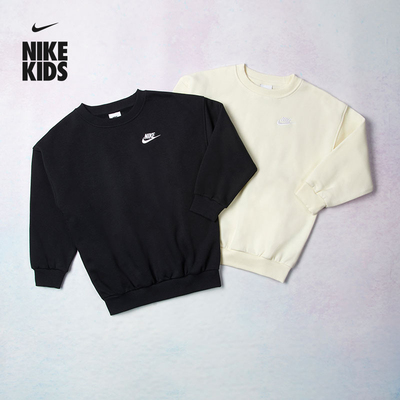 Nike耐克Club加绒针织大童运动衫
