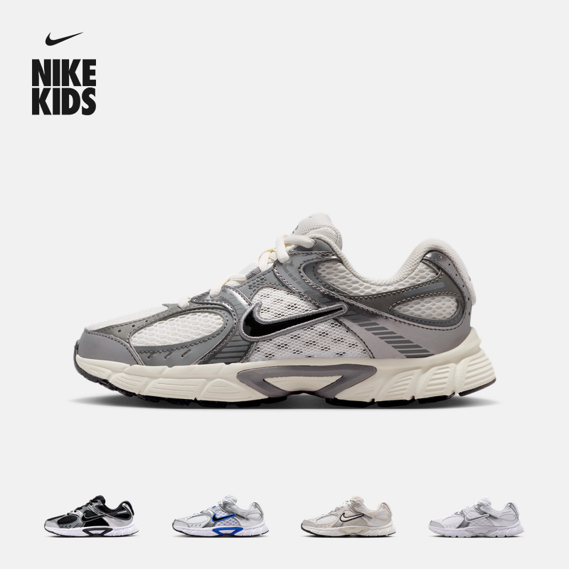 耐克大童轻便透气运动鞋春季男女童时尚抓地NIKE V5 RNR HQ6411
