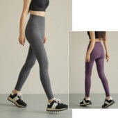 收腹提臀鲨鱼裤 GULIBERRY女士抓绒打底裤 加绒高腰健身瑜伽裤