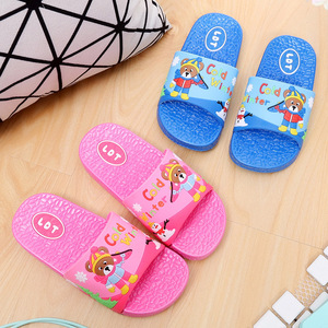 宝宝小孩儿童拖鞋男童鞋拖鞋夏季女童凉拖鞋男孩室内防滑软底浴室