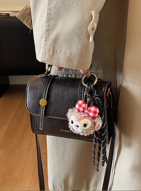 秋冬超火剑桥包包女士2026新款时尚百搭单肩斜挎包复古手提小方包