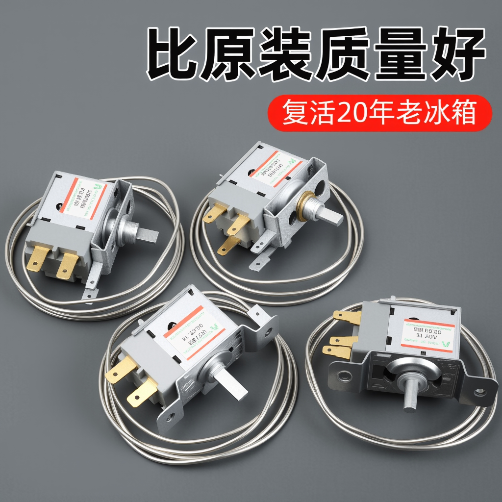 冰箱温控器通用温控仪冷藏柜点菜柜冰柜温控器机械冰柜调温器配件